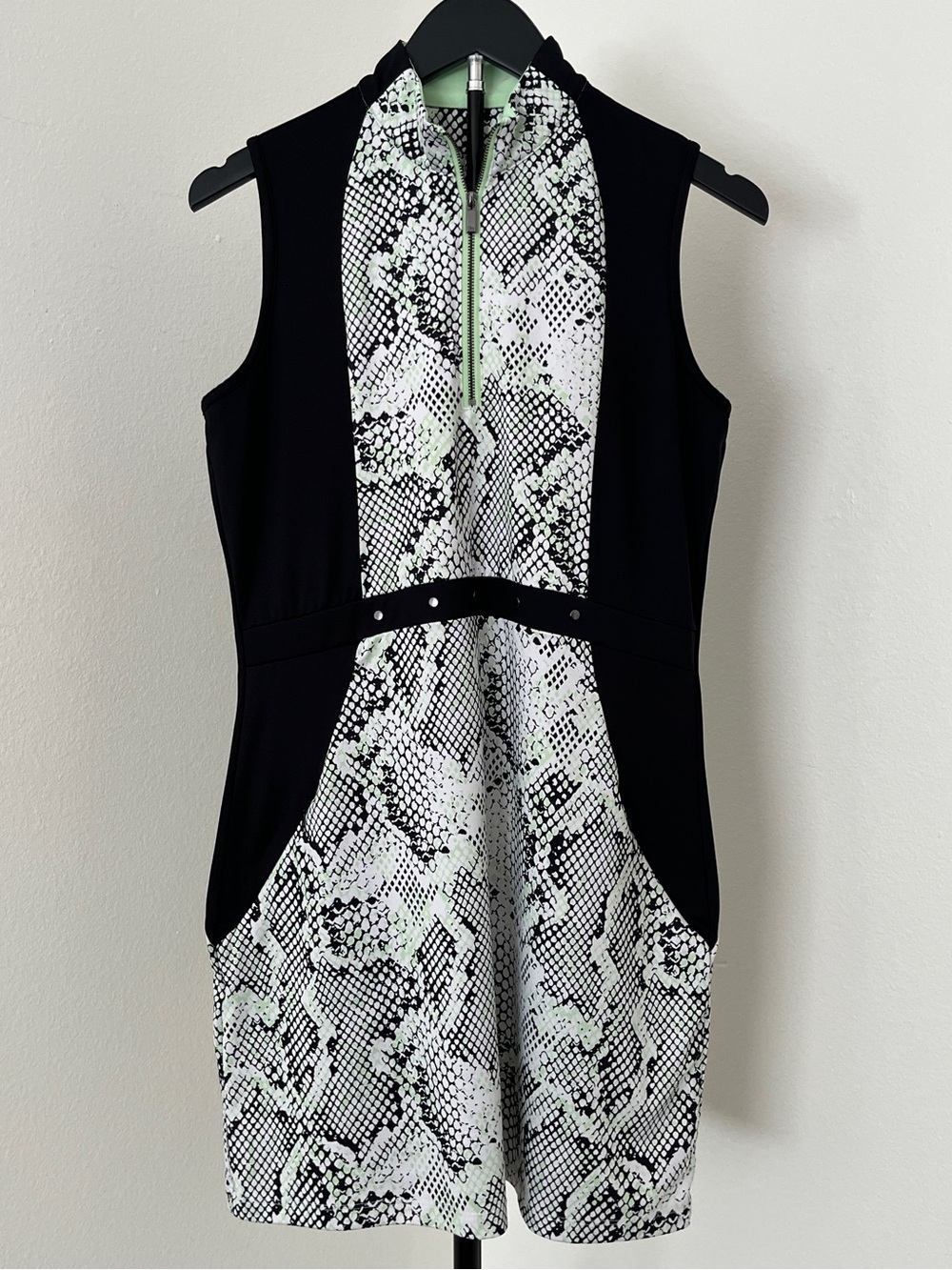 🏌️♀️ Tail Luxe Sleeveless Golf Dress | Snake Print | Course to Cocktails